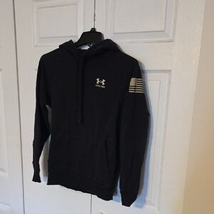 Under Armour Black Hoodie with Logo